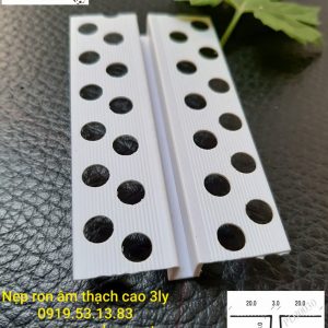 Nẹp cho trần vách thạch cao - ảnh 03